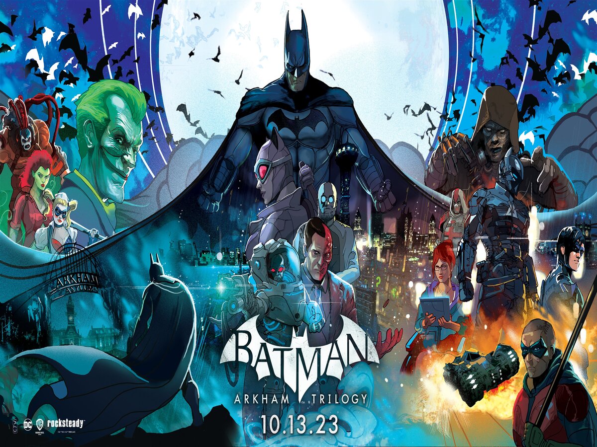 Nintendo Switch : la date de sortie de Batman Arkham Trilogy dévoilée 13